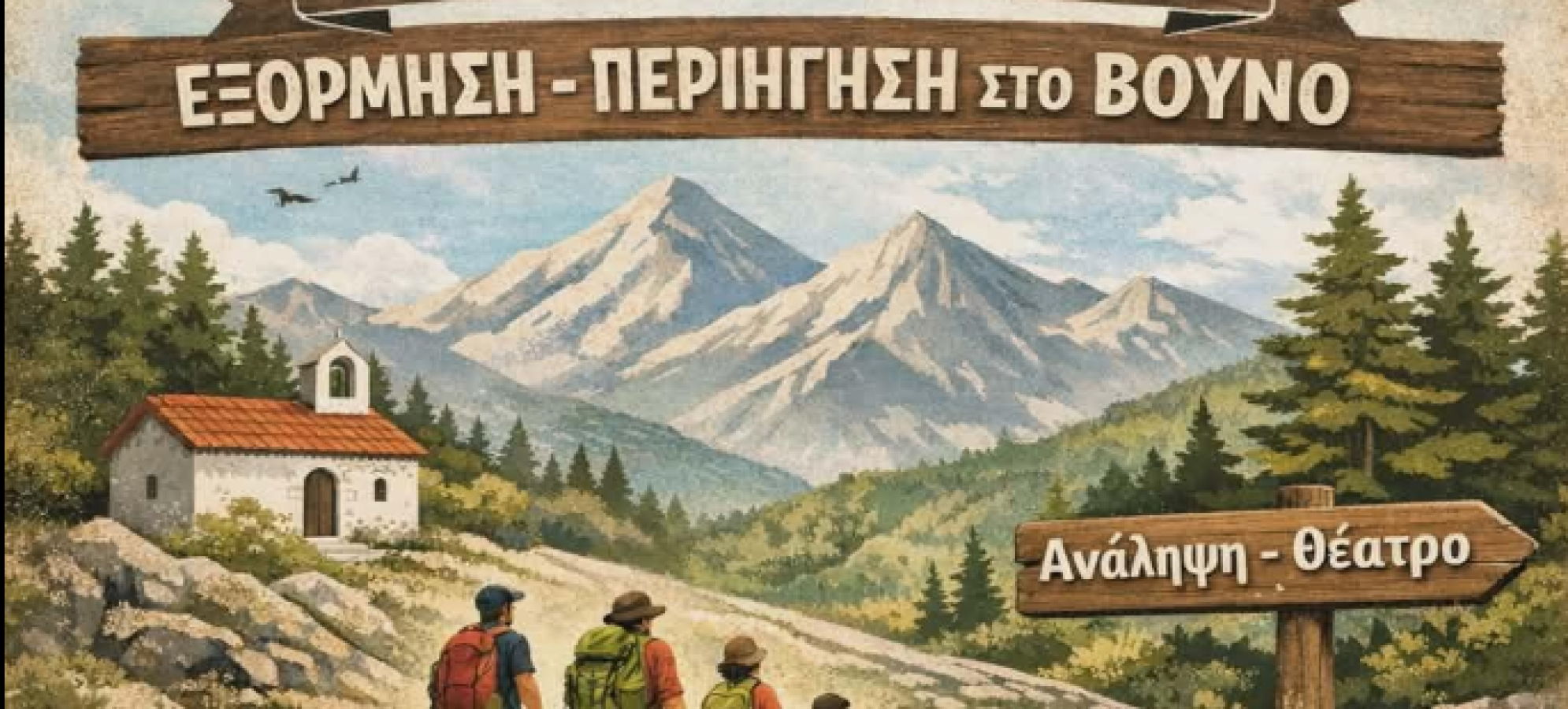 Πρόσκληση σε ανοιξιάτικη εξόρμηση στα Εξαμίλια – Περιήγηση στη φύση για μικρούς και μεγάλους